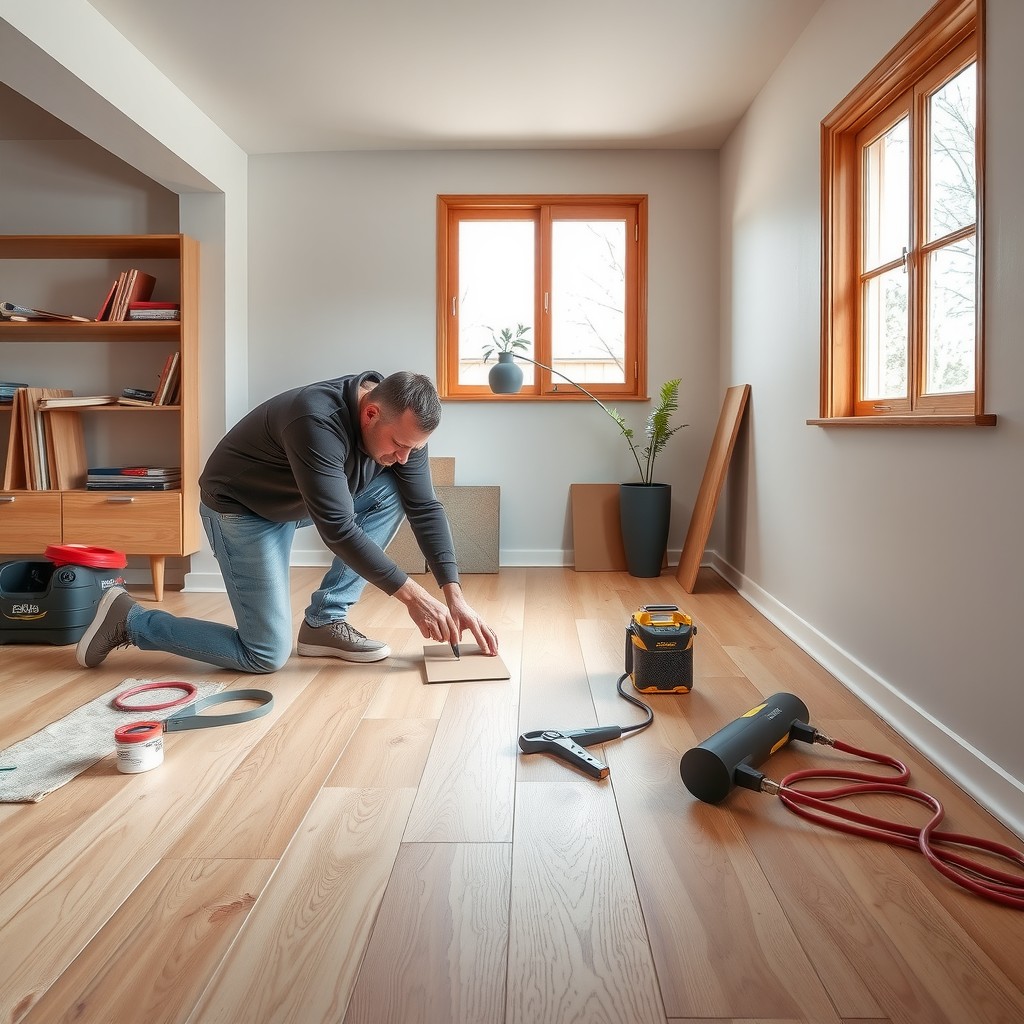 DIY projekti: kako samostalno postaviti laminat